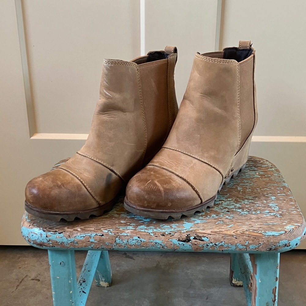 Sorel Brown Ankle Booties - Picture 9 of 9